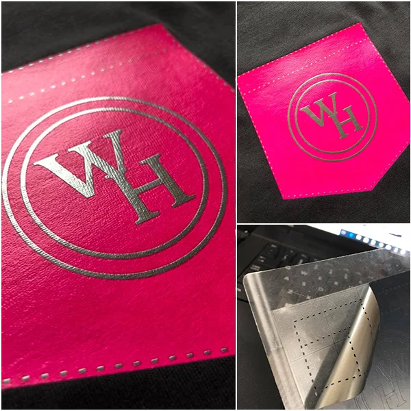 Tungsten and Passion Pink EasyWeed heat transfer vinyl