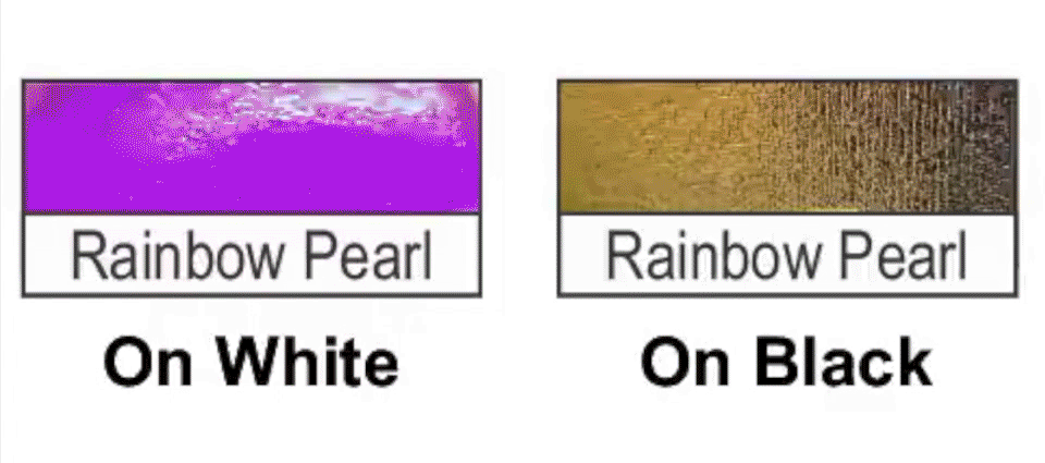 Siser EasyWeed Rainbow pearl comparison animated GIF